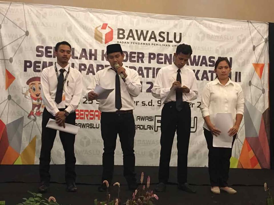 Sekolah Kader Bawaslu, Bawaslu Kabupaten Tana Tidung Mencetak Generasi