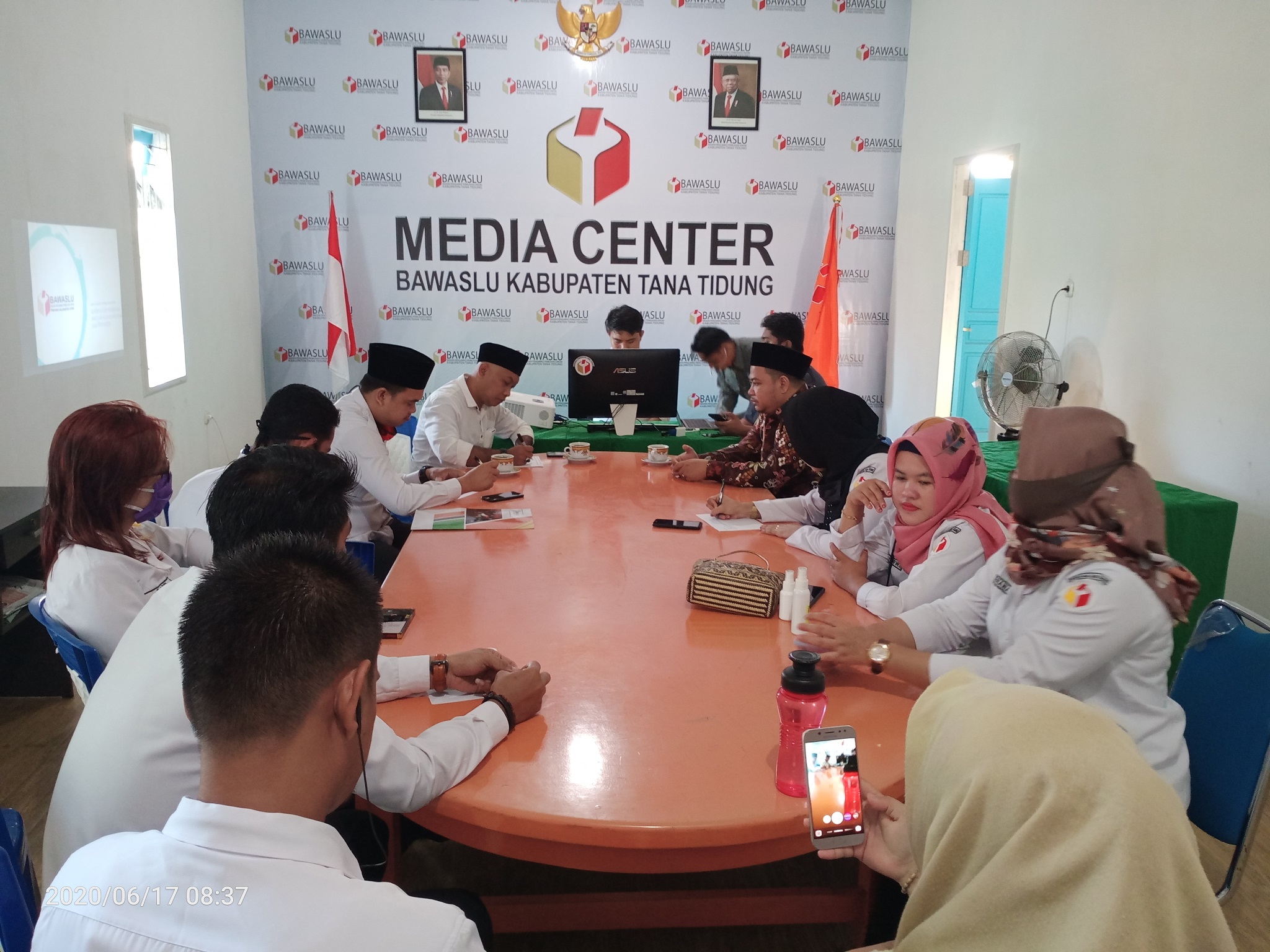 BAWASLU KTT MENGIKUTI SUPERVISI PEMBERIAN BANTUAN HUKUM