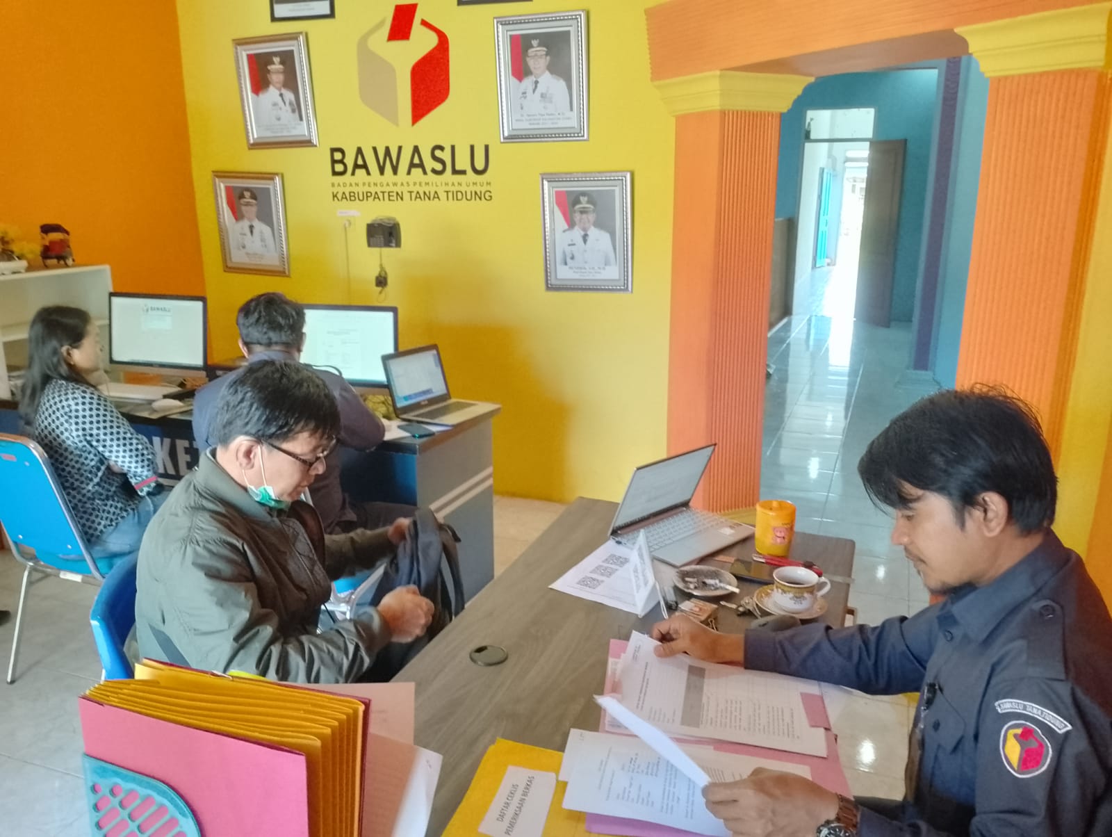 Satu Kecamatan Belum terpenuhi, Bawaslu KTT lakukan Perpanjangan Perekturan Panwaslu Kecamatan