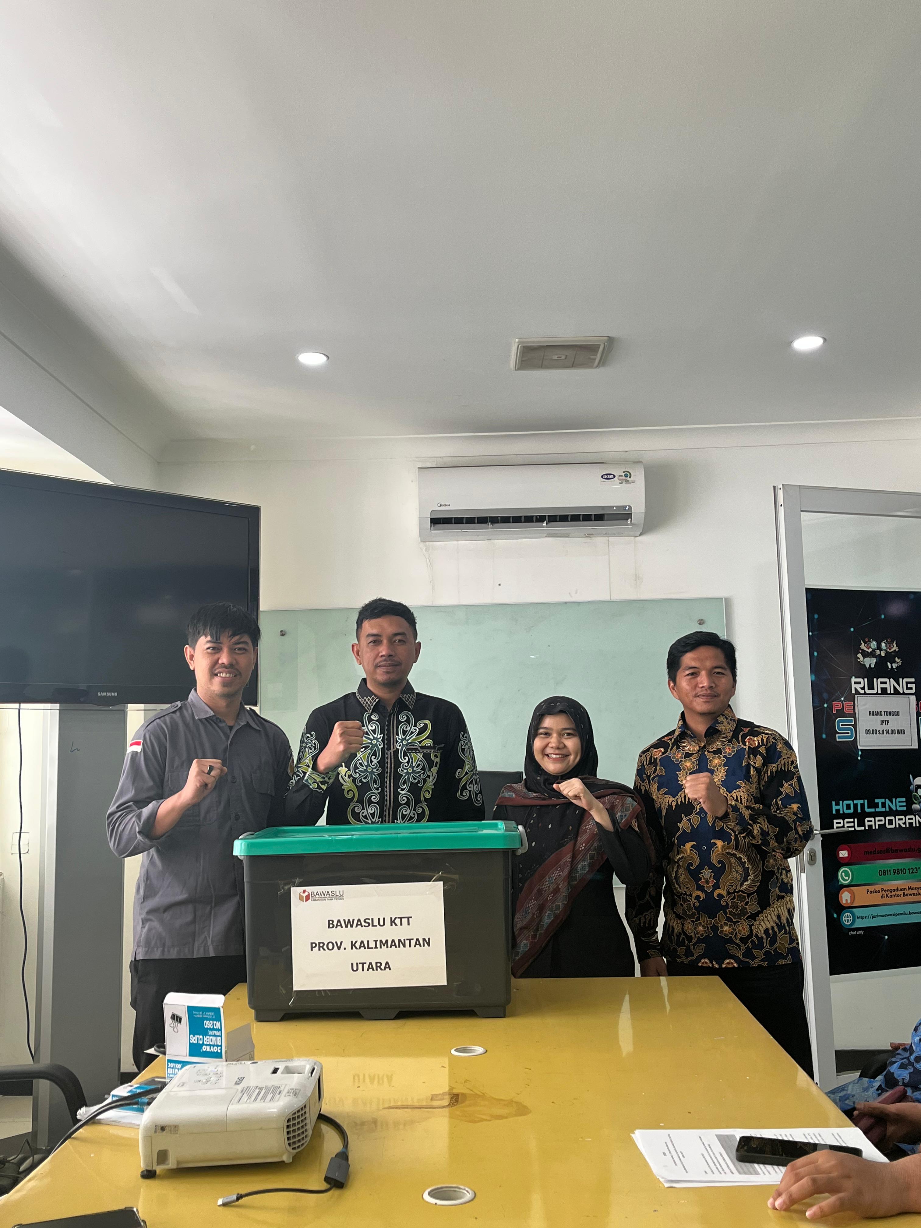 Penyerahan Alat Bukti