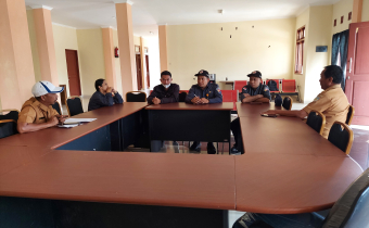 Rekrutmen Panwaslu Kecamatan, Bawaslu KTT lakukan Koordinasi dengan Camat Tana Lia