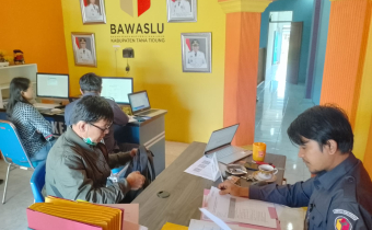 Satu Kecamatan Belum terpenuhi, Bawaslu KTT lakukan Perpanjangan Perekturan Panwaslu Kecamatan