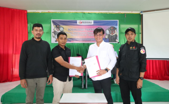 Bawaslu Tana Tidung dan Agora Eksekutif Foto Bersama